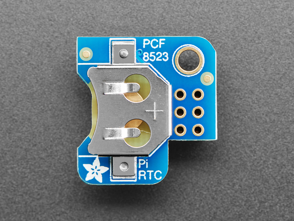 Adafruit PiRTC - PCF8523 Real Time Clock for Raspberry Pi