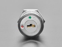 On-Off Key Lock Switch - 12mm Diameter