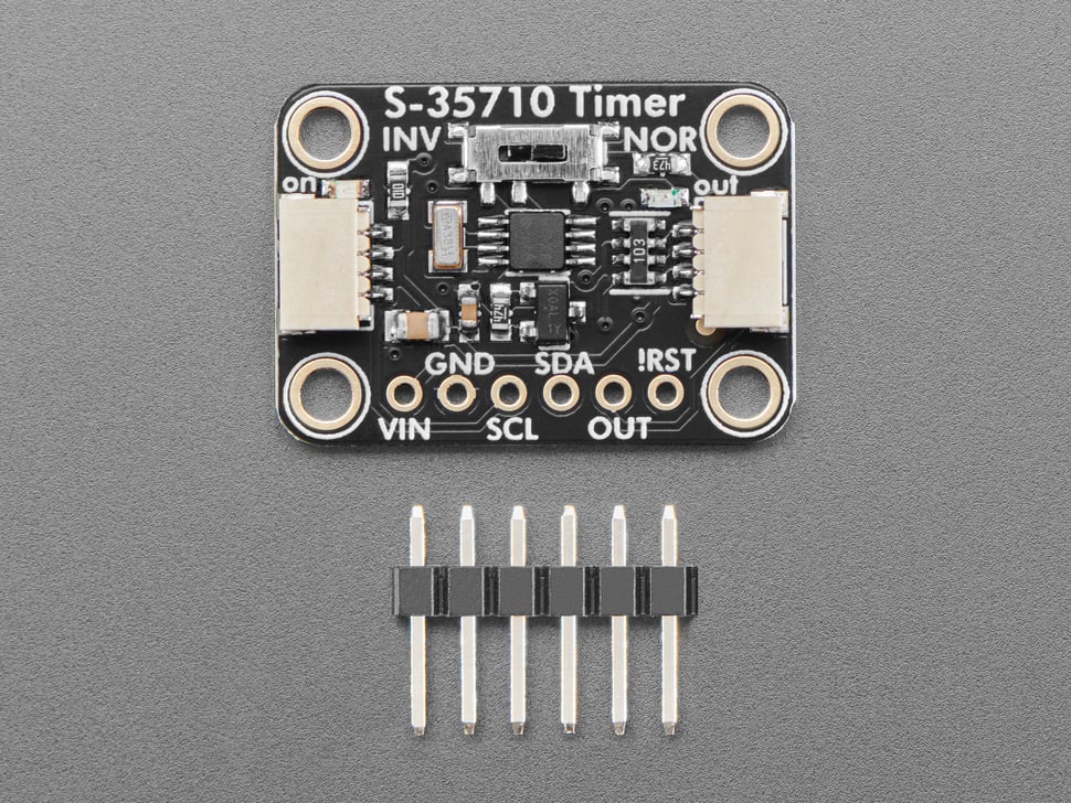 Adafruit S-35710 Low-Power Wake Up Timer Breakout - STEMMA QT / Qwiic