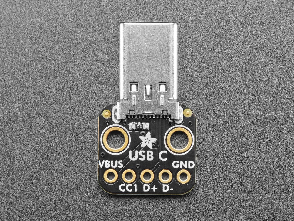 Adafruit USB Type C Plug Breakout