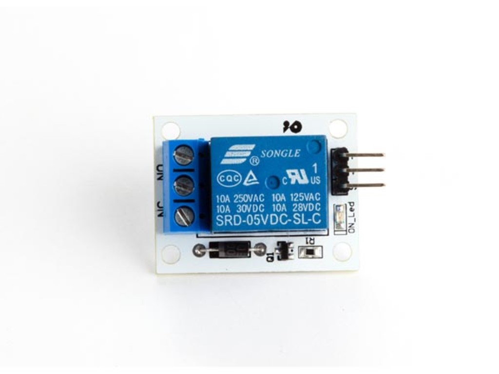 5V relay module, compact and easy to connect