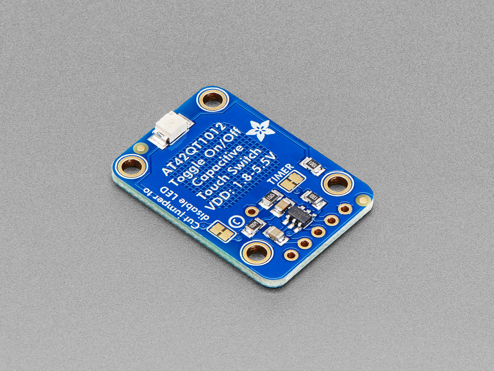 Standalone Toggle Capacitive Touch Sensor Breakout - AT42QT1012