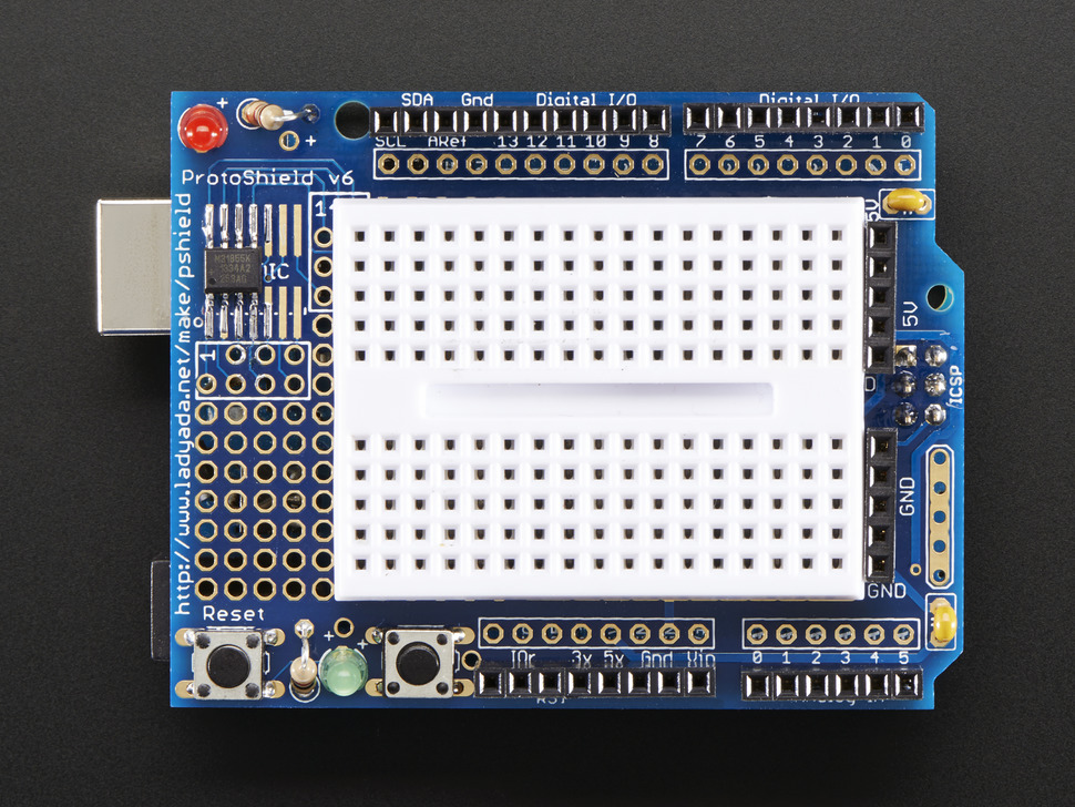 Adafruit Proto Shield for Arduino Unassembled Kit - Stackable - Version R3