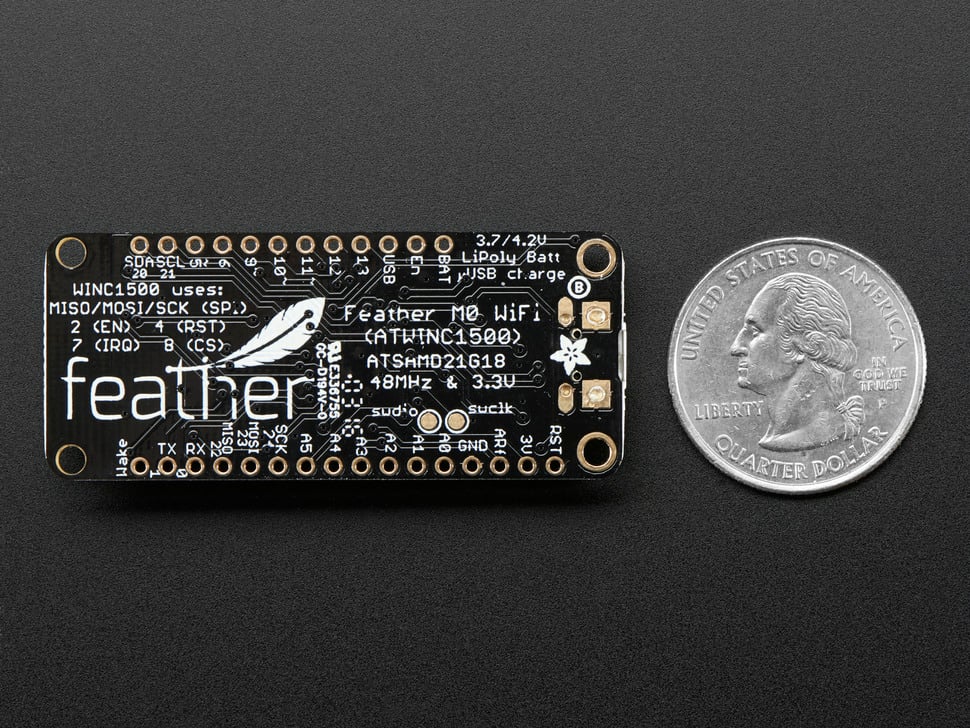 Adafruit Feather M0 WiFi - ATSAMD21 + ATWINC1500