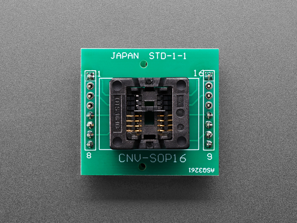 SMT Test Socket - SOIC-8 Narrow Breakout