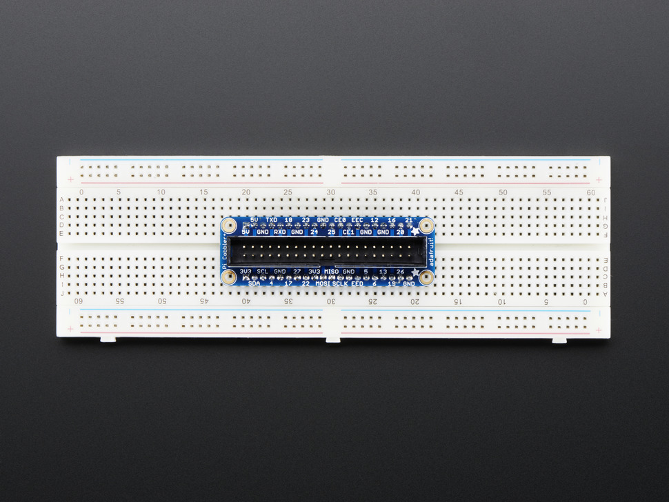 Assembled Pi Cobbler Plus - Breakout Cable - for Pi B+/A+/Pi 2/Pi 3/Pi 4 