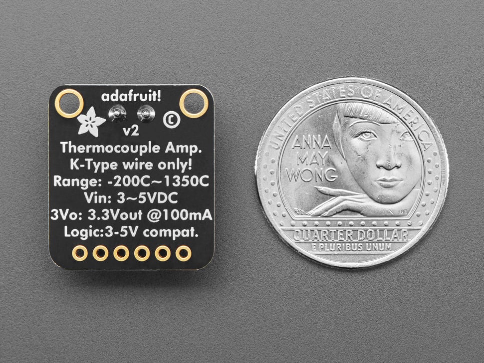 Thermocouple Amplifier MAX31855 breakout board (MAX6675 upgrade)