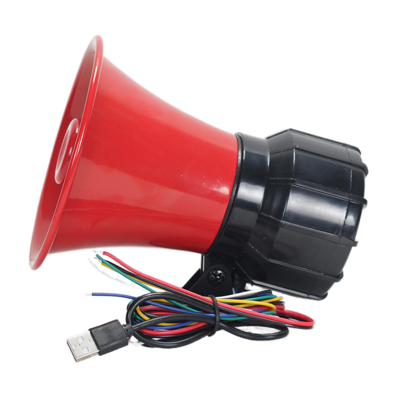 30Watts Programmable MP3 Siren Horn with Triggers