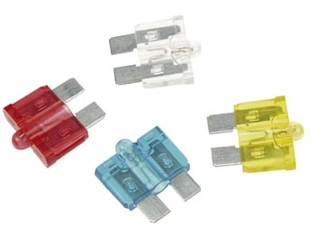 Car Fuse w/ Indicator Light (5A - Orange)