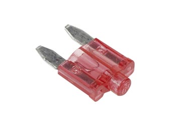 Mini Car Fuse w/ Indicator Light (10A Red)