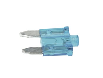 Mini Car Fuse w/ Indicator Light (15 A Blue)