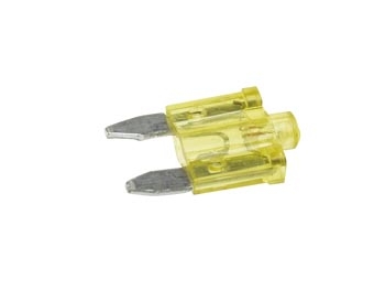 Mini Car Fuse w/ Indicator Light (20 A Yellow)