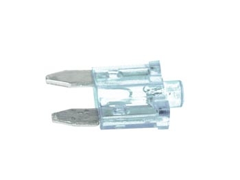 Mini Car Fuse w/ Indicator Light (25 A White)