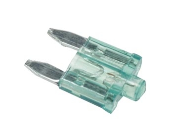 Mini Car Fuse w/ Indicator Light (30 A Green)