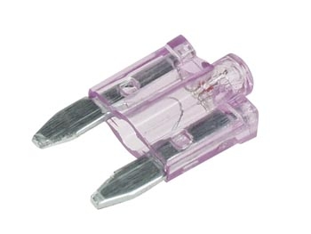 Mini Car Fuse w/ Indicator Light (3A Violet)