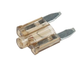 Mini Car Fuse w/ Indicator Light (7.5A Brown)