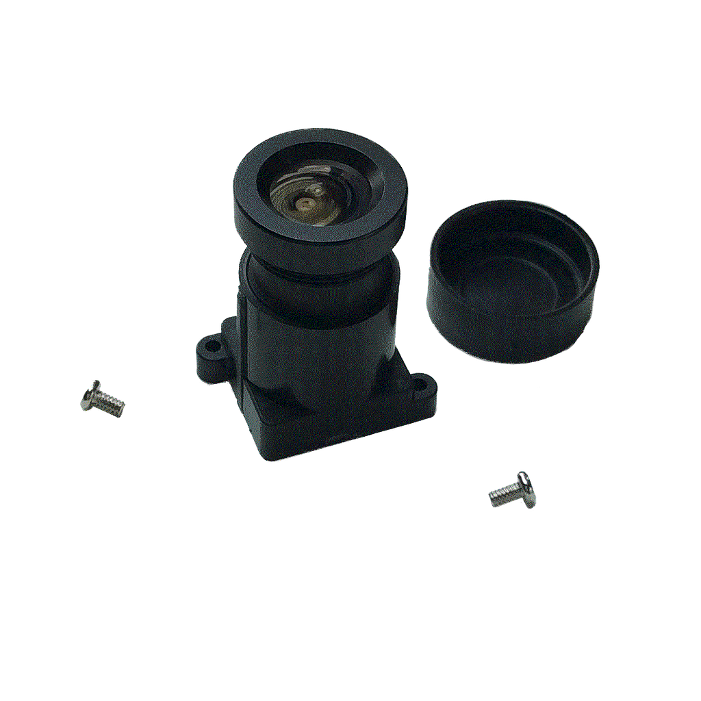 Lens 3.6mm F2.0 Lens and Holder + Screws - (IR) (WITH IR cut filter) as found on the C329 and C328R cam