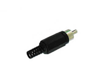 Phono (RCA) Plug - Black