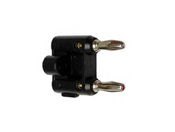 Dual Banana Plug - Black