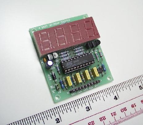 4 Digit LED Up/Down Counter using MCU (Assembled)