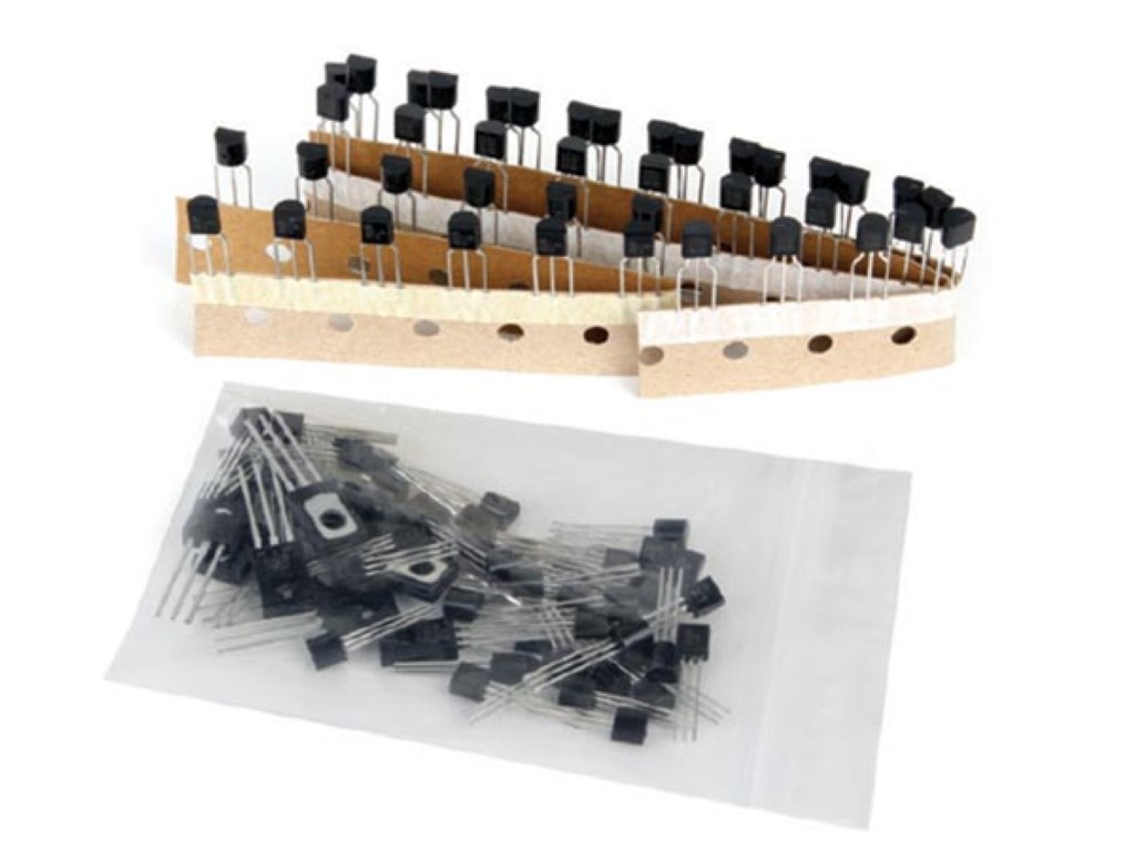 Transistor Set - 100 PCS - 8 VALUES