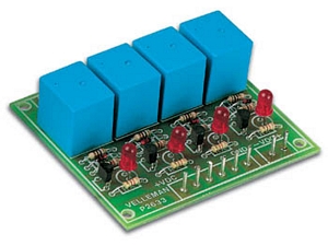 Quad Relay Card (Assembled)