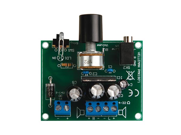 2X5W Amplifier for MP3 Player (Kit)