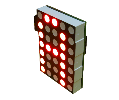 Programmable 5 x 7 Modular LED Matrix Display