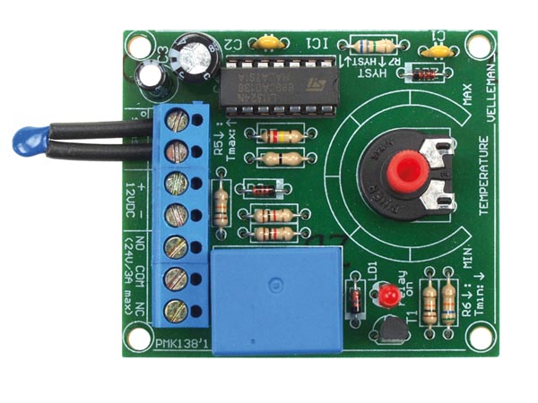 Thermostat Module 5 - 30C ( 41 - 86F) (Assembled and Tested)