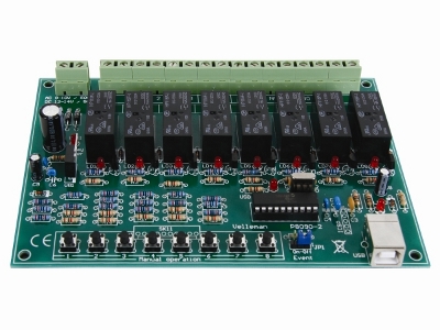 8-Channel USB Relay Card (module)