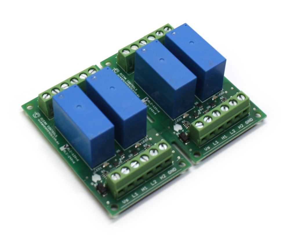 Four 24VDC Relay Card