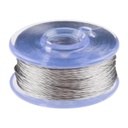 Conductive Thread Bobbin - 12m (Smooth, Stainless Steel)