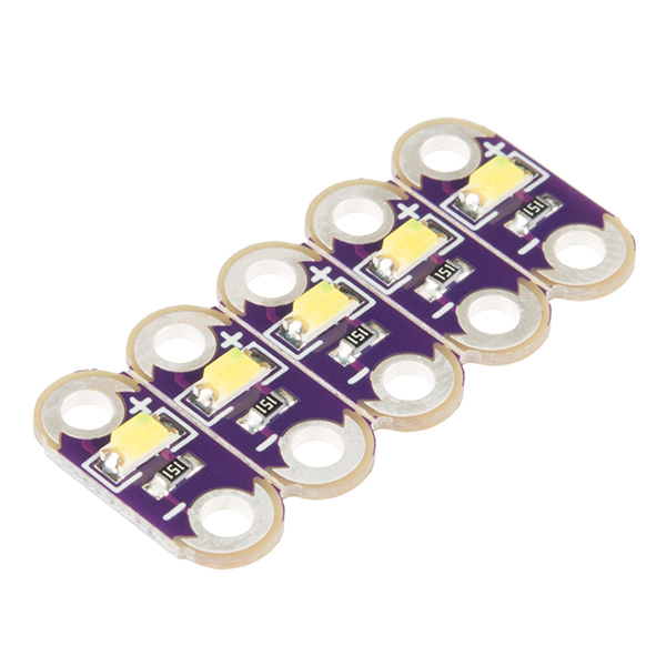 LilyPad LED White (5pcs)