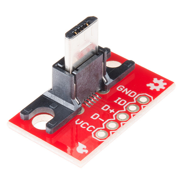 SparkFun USB MicroB Plug Breakout