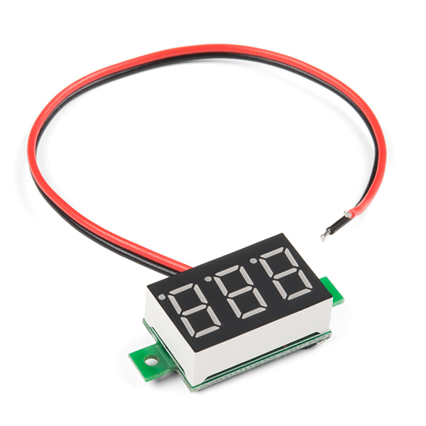 Digital LED Voltmeter