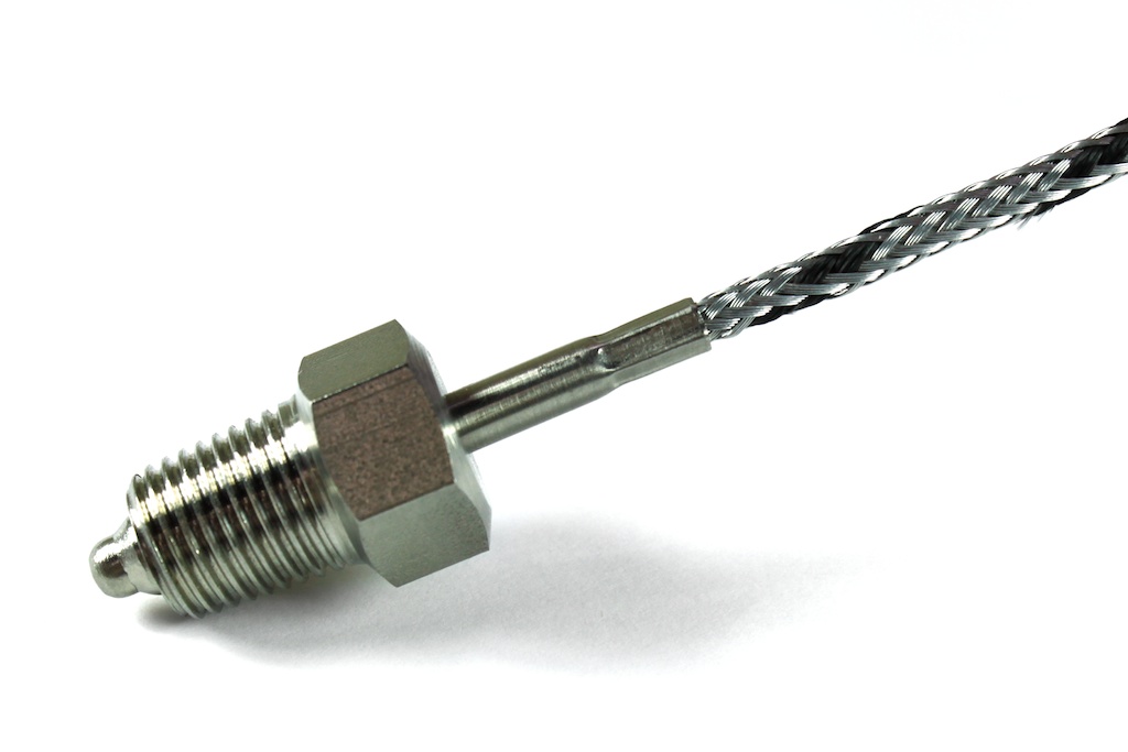 Straight Screw In K T/C Temperature Sensor