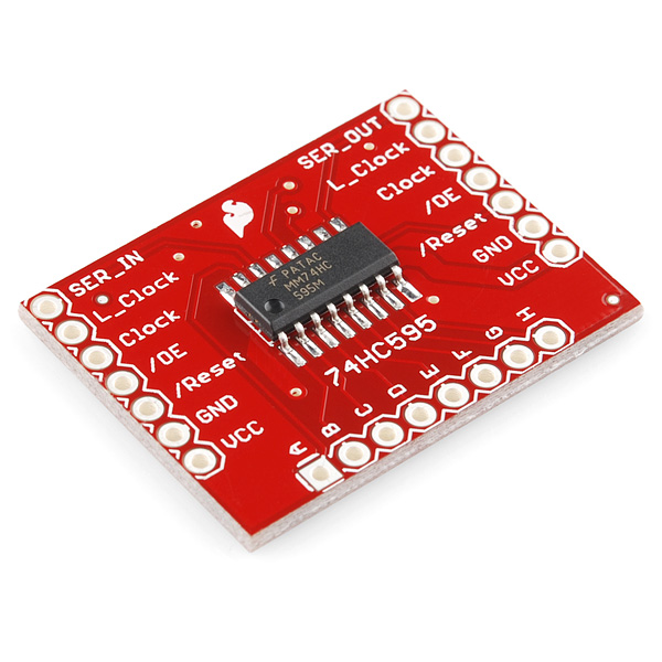 SparkFun Shift Register Breakout - 74HC595