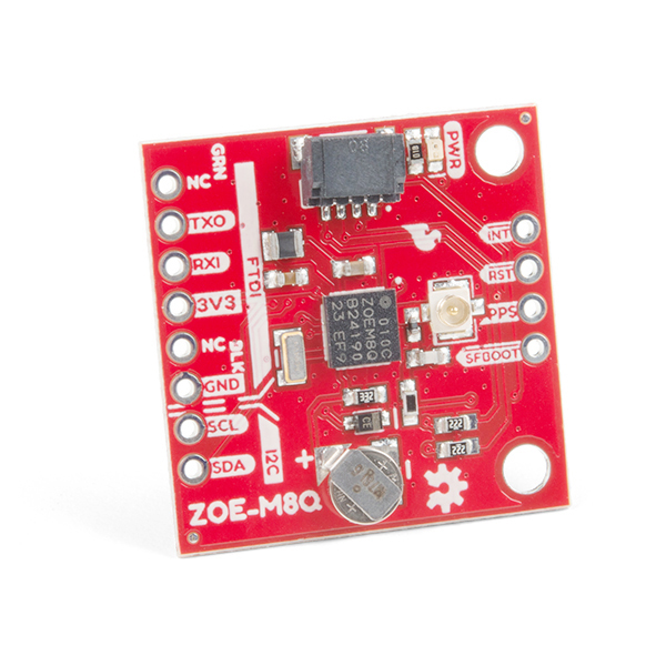 SparkFun GPS Breakout - ZOE-M8Q (Qwiic)