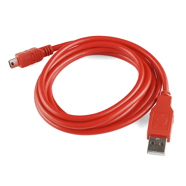 SparkFun USB Mini-B Cable - 6 Foot