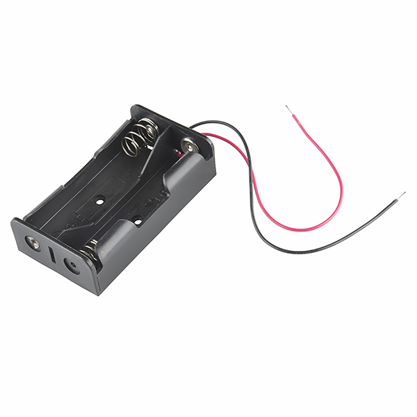 Battery Holder - 2x18650 (wire leads)