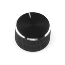 Black Metal Knob - 14x24mm