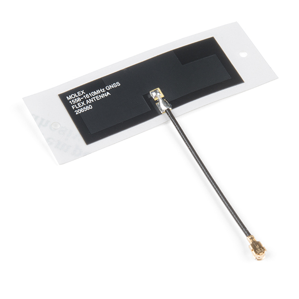 Molex Flexible GNSS Antenna - U.FL (Adhesive)