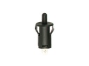 PUSH-BUTTON SWITCH ON-(OFF) BLACK 2A - 250V