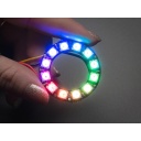 NeoPixel Ring - 12 x 5050 RGB LED with Integrated Drivers