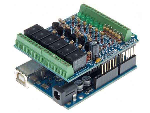 I/O SHIELD FOR ARDUINO