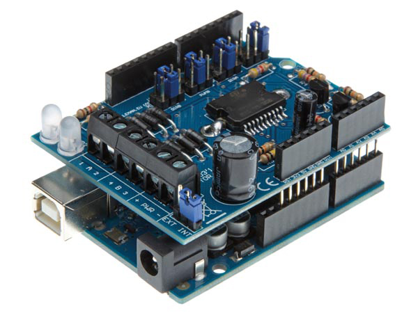 MOTOR & POWER SHIELD FOR ARDUINO