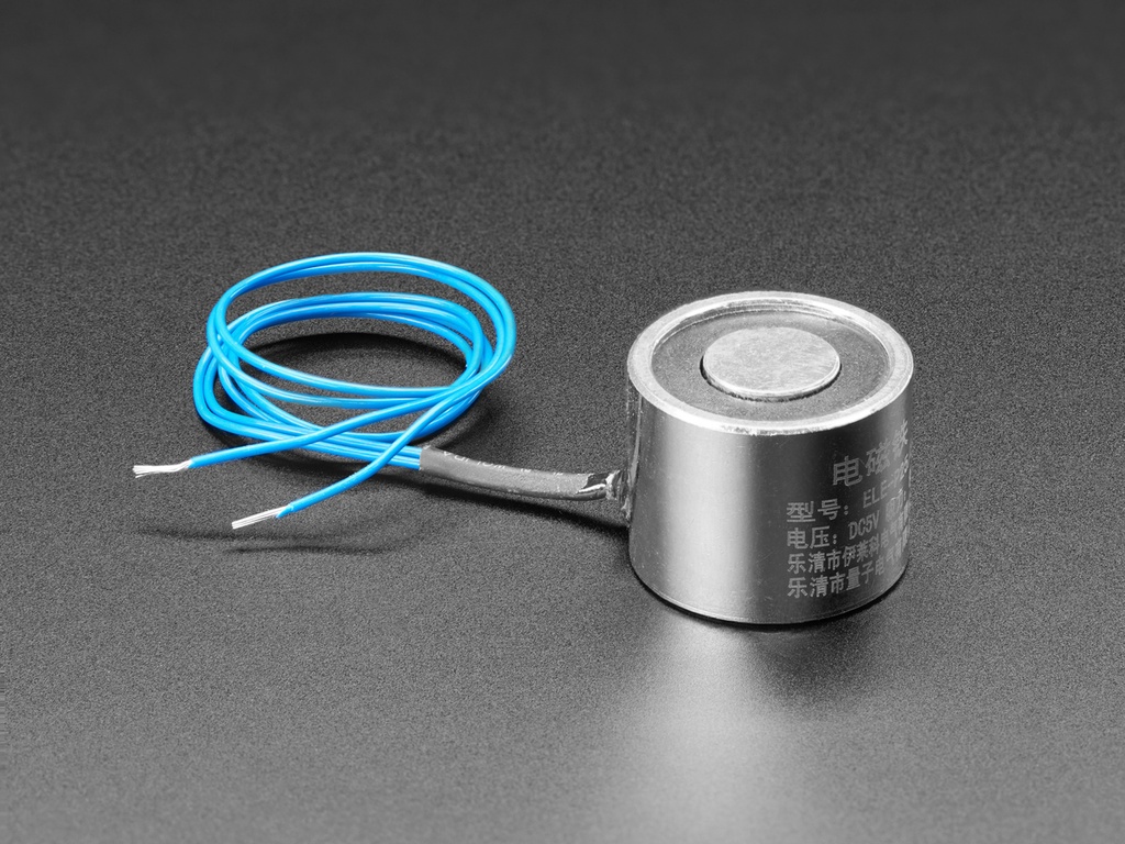 5V Electromagnet - 5 Kg Holding Force - P25/20