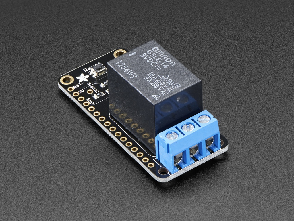 Adafruit Power Relay FeatherWing