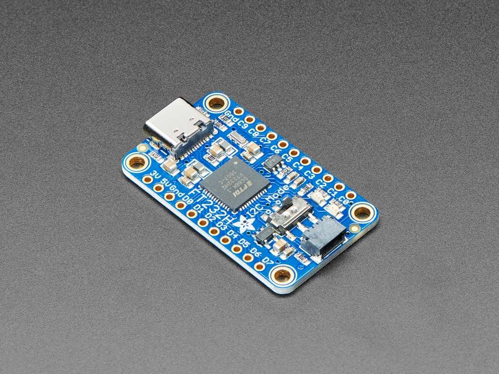 Adafruit FT232H Breakout - General Purpose USB to GPIO, SPI, I2C - USB C and Stemma QT