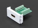 Panel Mount HDMI Socket to Terminal Block Breakout